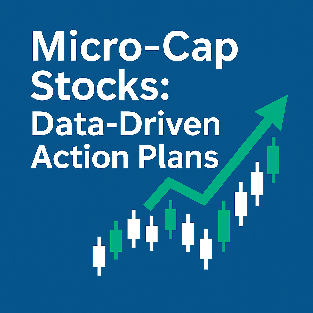 Micro Cap Stocks Data Driven Action Plans