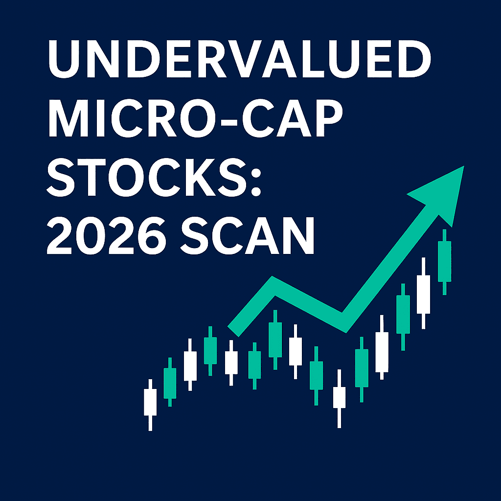 Undervalued Micro-Cap Stocks 2026 Scan